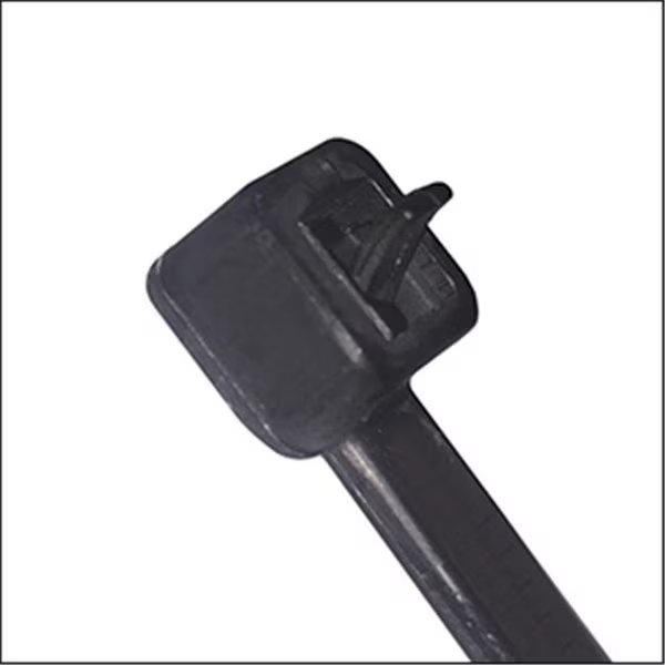 EverMark EM-14-50-0-C 14 in. Ultra Violet Black Cable Tie; 50 lbs - Pack of 100, Evermark, Mfr#: EM-14-50-0-C